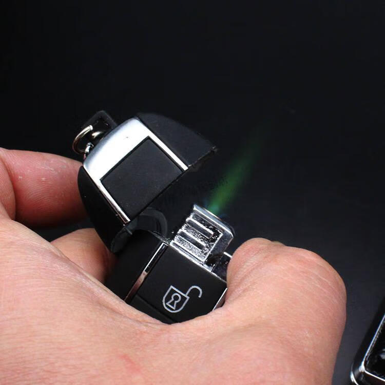 迪彦装逼神器逼真模型仿真打火机钥匙男友创意车钥匙电子充电汽车定制