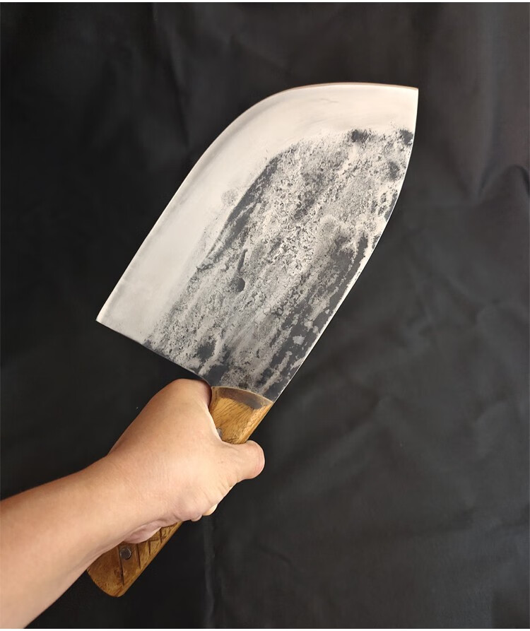 手工锻打骨刀屠夫专用刀加厚重型商用剁大骨头斩骨刀斩牛骨同款 深