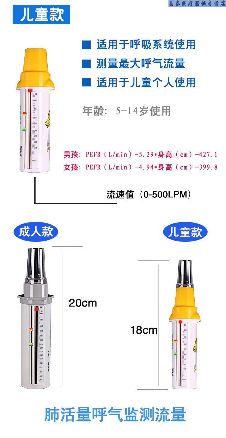 峰速仪8岁儿童标准值图片