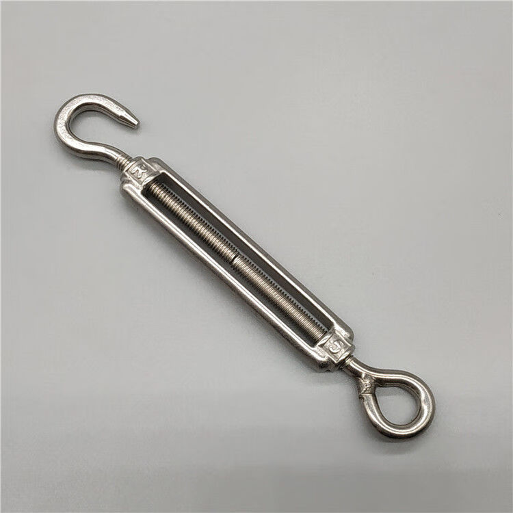 304不锈钢花篮螺丝钢丝绳索拉紧收紧器紧绳器紧线器花兰螺栓 m8 两头