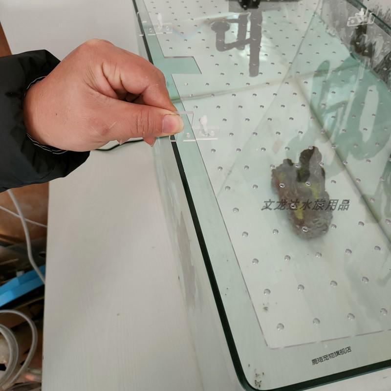 鱼缸盖 盖板 防跳网 鱼缸盖子 上盖 顶盖 鱼缸防跳缸 板 可裁 40*40cm