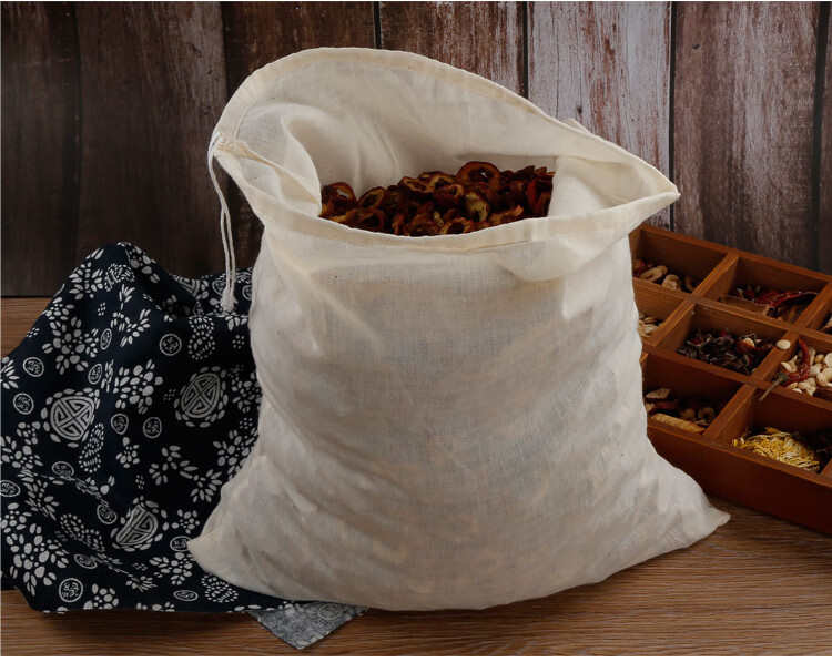 煲鱼袋煲汤袋多规格加厚棉布袋纱布袋过滤袋卤料袋煲汤袋中药煎药袋料