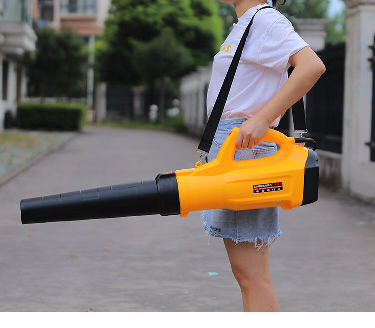 手提式大功率鼓风机工业用吹风机清灰吹灰家用强力电脑除尘器风机锂电