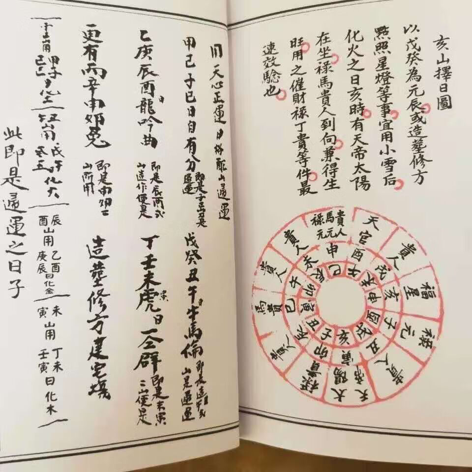 择日择吉江西戴锡伦秘传二十四山天帝太阳禄马贵人到山择炫夙