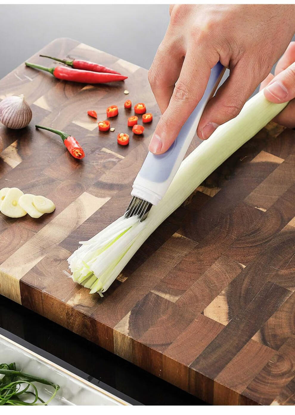 鱿鱼切花刀工具多功能花样波浪u土豆刀刀意菜切花样的神器创蔬家用切