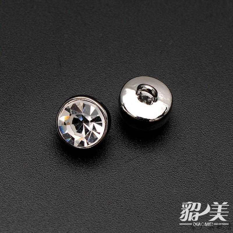 镶钻衣服扣貂美水钻纽扣施华钻石水晶小扣子衬衣开衫衣服裙子镶钻钮扣