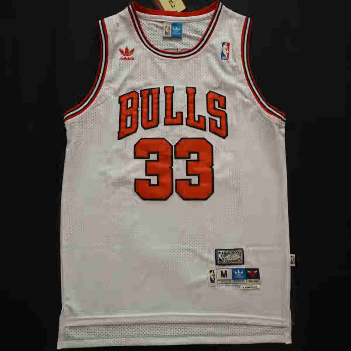 公牛队33号皮蓬球衣91罗德曼23号刺绣全明星北卡黑魂版篮球服男女 33