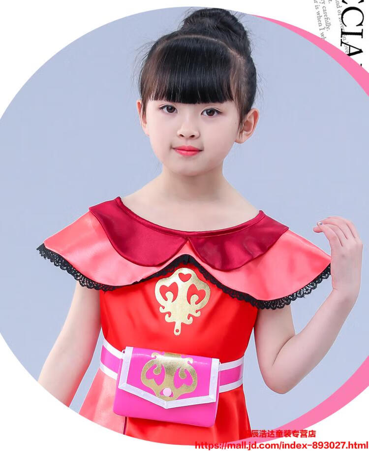蜜筑儿童演出服装叶罗丽cos服真人黑暗齐娜服装灵公主裙菲灵光仙子夜