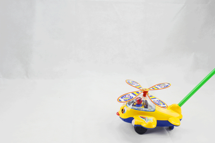 delectation宝宝学步手推车推推乐婴儿手推飞机玩具儿童学走路单杆1-2