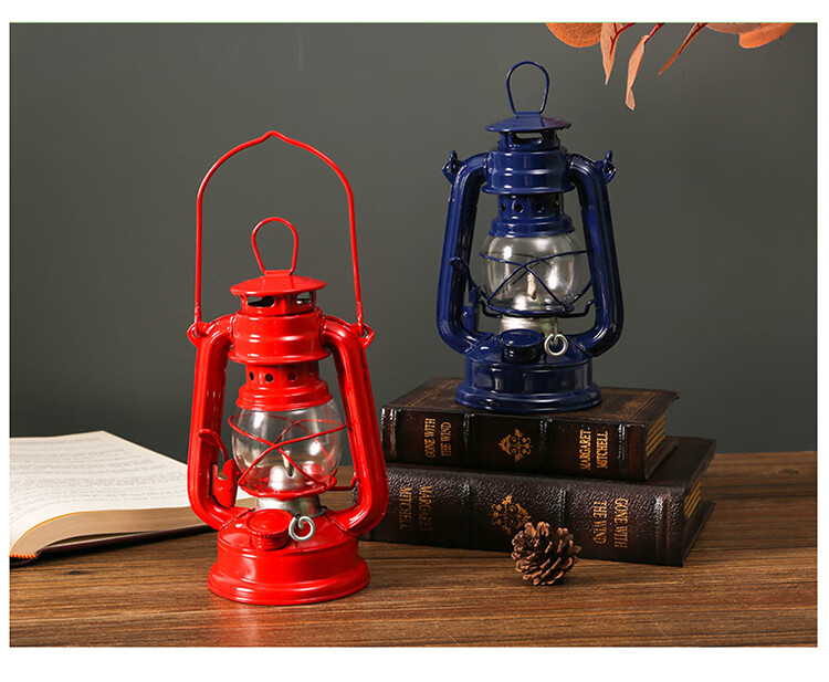 煤油灯复古老式煤油灯灯盏火水燃油灯小马灯户外照明灯乔迁手提灯露营