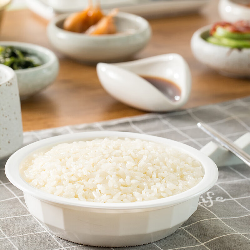 韩国cj希杰速食米饭盒装进口微波炉加热即食方便白米饭自助嗨拌韩国