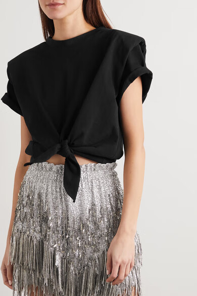 好韩旗店都衣服依舍以白纯2020新款时尚设计直角方肩