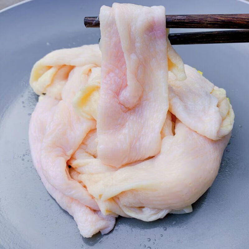 迈啃吱maikenzhi新鲜鸡腿皮鸡皮鸡腿鲜冷冻生皮鸡肉皮胸皮烧烤油炸