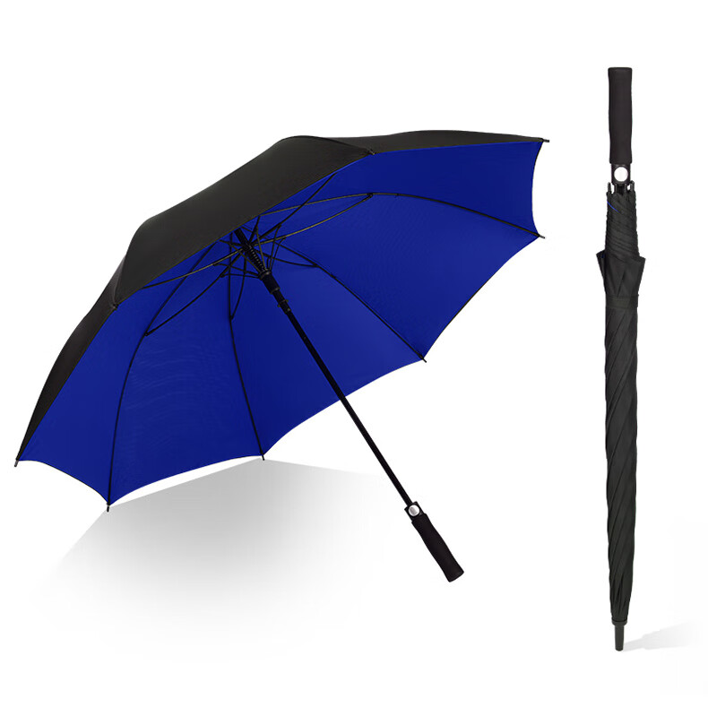 商务高尔夫伞超大双层雨伞双人长柄男士大号直杆自动遮阳伞12米直径外