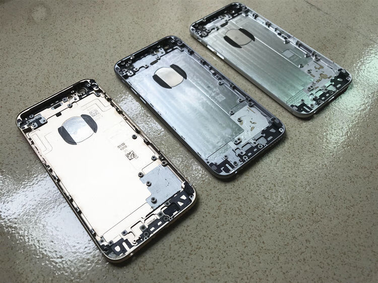 苹果6s后盖6代总成iphone6/ 6splus后壳7代7p6plus中边框外壳 95新 6