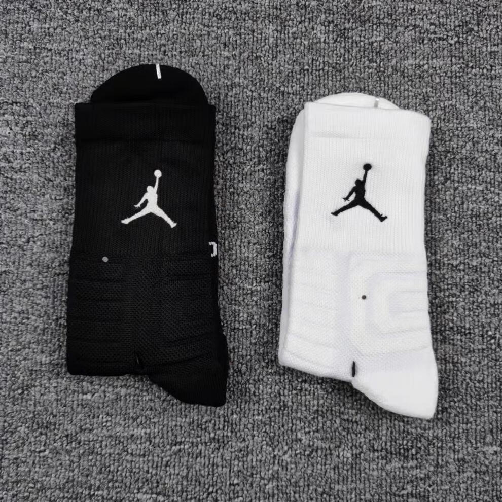 nba袜子篮球袜男高帮长筒中筒毛巾底精英男袜篮球袜子美式好帅 狄宏