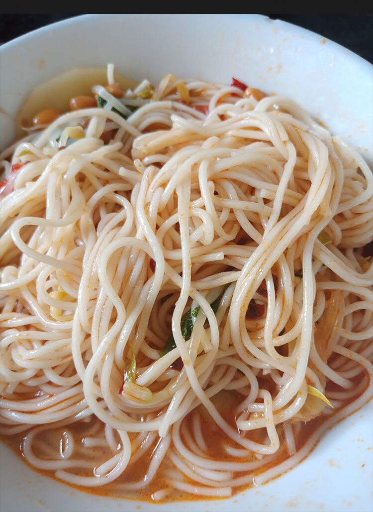 贵州特产手工面条圆细挂面早餐面碱水面全麦面不弄汤1500克3斤装金