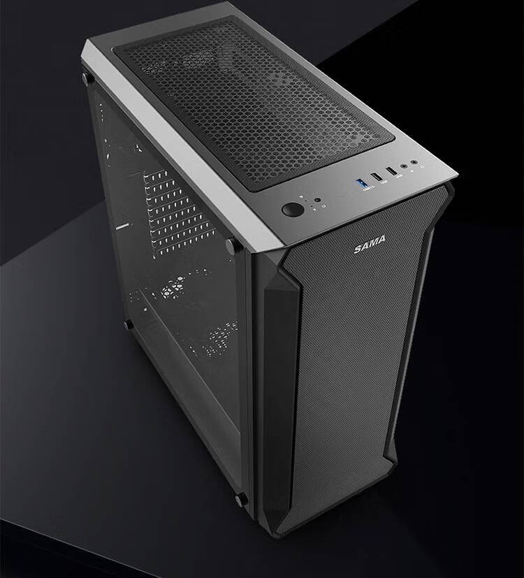 坦克 先马坦克3台式机电脑主机箱钢化玻璃eatx游戏水冷侧透散热大机箱