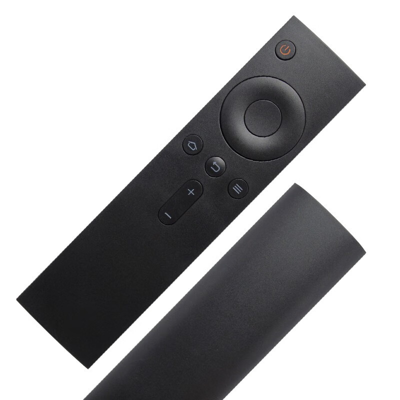 语音遥控器1234代白色mini盒子 小米红外遥控器 保护套 2粒纽扣电池