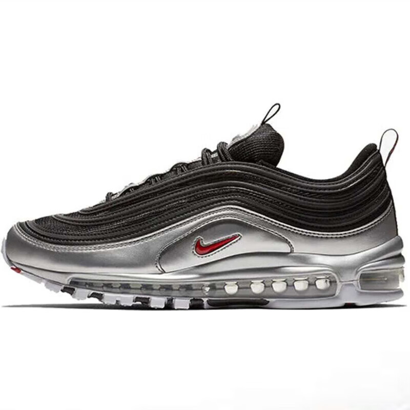 【甄选定制】air max 97跑步鞋 白生胶 粉蛇皮 豹纹 米白 彩虹渐变