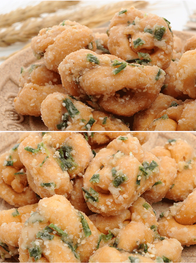 小麻花广东潮汕特产小吃麻花汕头油索传统潮州手工零食糕点茶点