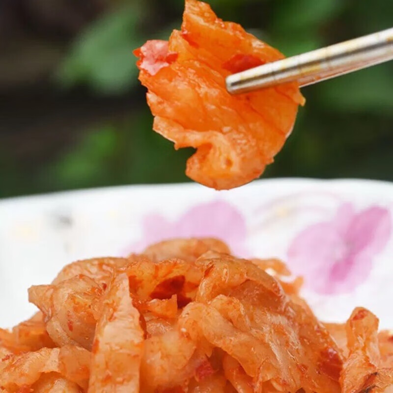 味小府兰花萝卜湖南岳阳特产旅游蓑衣萝卜220g咸菜酱萝卜