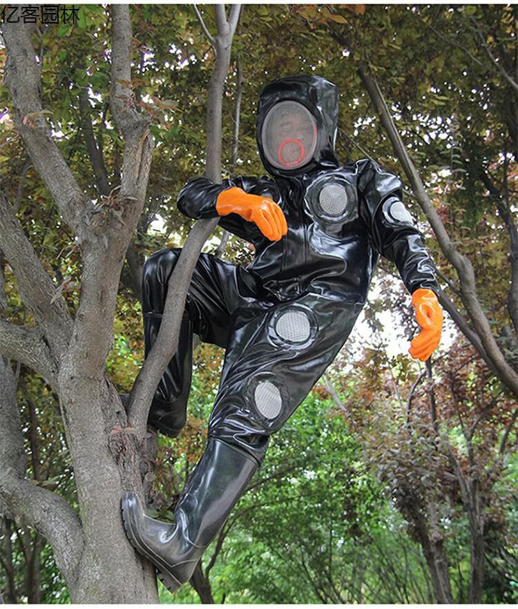 防蜂服全套新款防马蜂服虎头蜂专用连体衣防护服透气加厚散热防胡蜂衣
