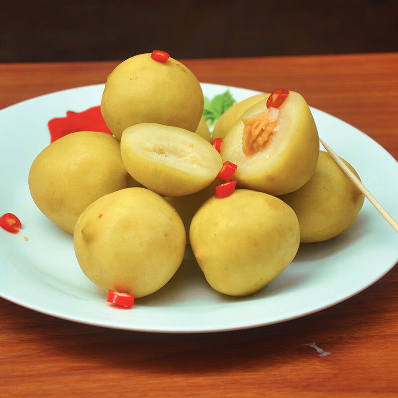 酸毛桃子广西开胃小吃腌桃子酸新鲜水果手工腌制酸料什锦酸嘢泡菜酸毛