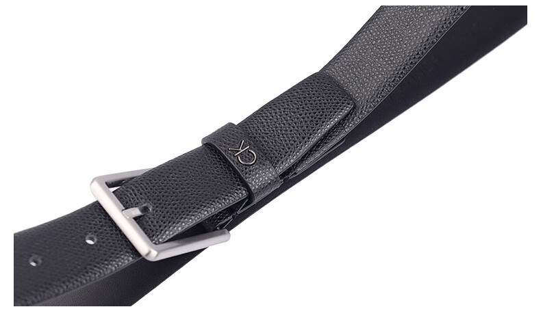 凯文克莱凯文克莱calvinkleinck皮带男士简约针扣腰带黑色85