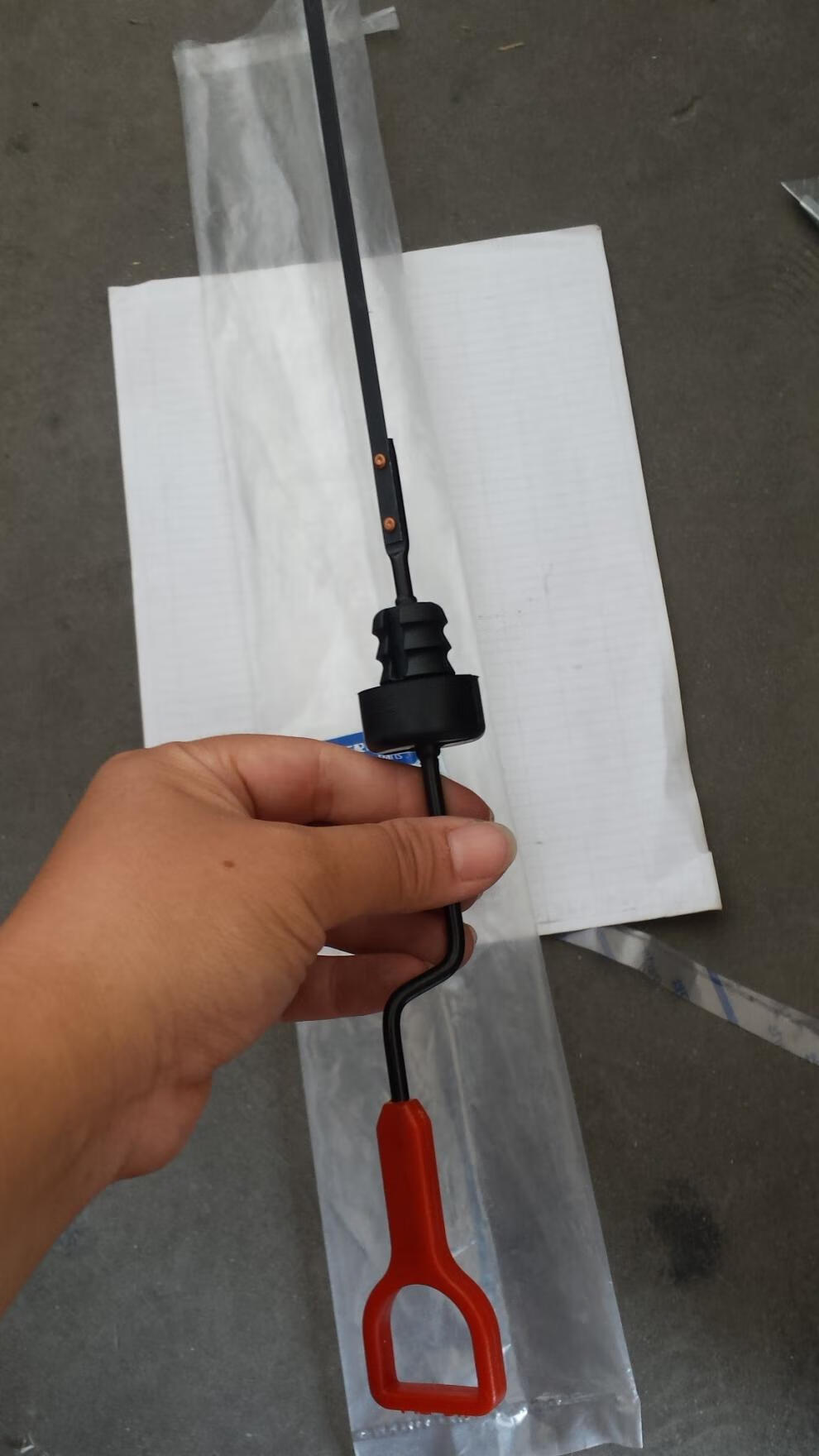适用于北京现代瑞纳变速箱油尺油标尺变速箱油尺原装配件 瑞纳【图片