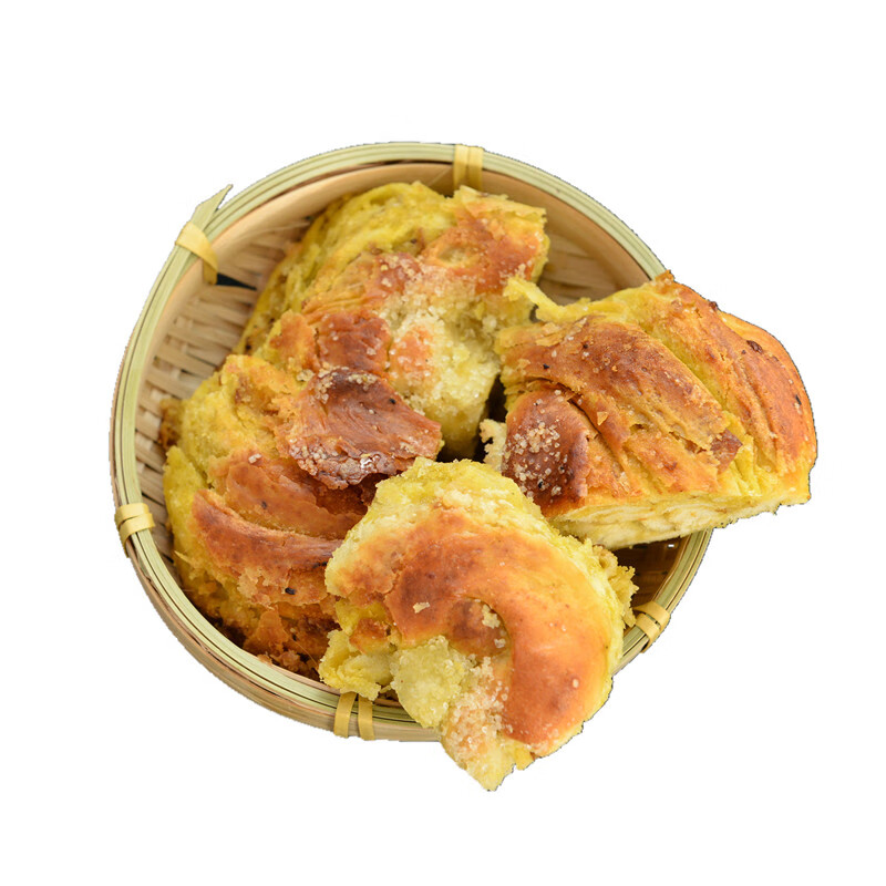 洮滋味糖锅盔清真糖酥饼甘肃特产糖馍馍大饼临夏速食零食早餐 4个装