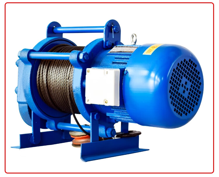 220v小型快速卷扬机家用装修小吊机建筑电动葫芦1吨2吨起重小型升降