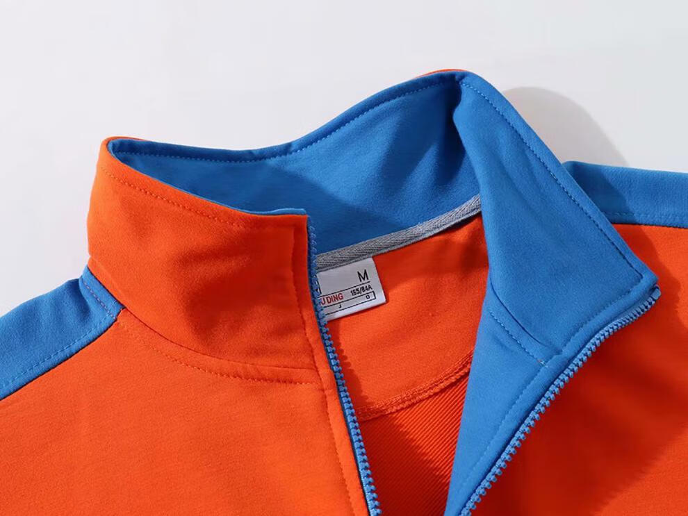 达达工作服长袖 卫衣配送点我达外卖员工衣服达达骑手外套印字logo