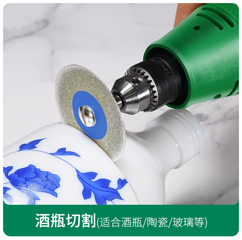 60切割机小型家用木工玉石材铝合金陶瓷酒瓶切割工具迷你小电锯神器