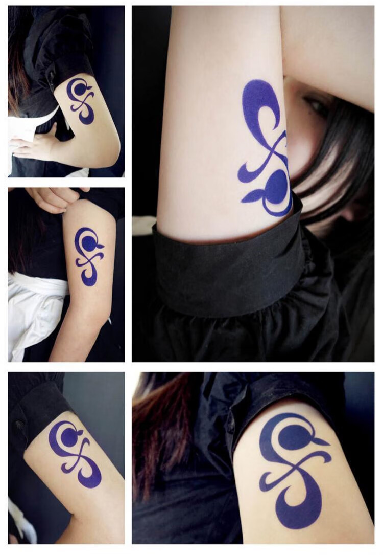 妸蕴海贼王罗的纹身海贼王娜美手臂纹身贴 2张【图片 价格 品牌 报价