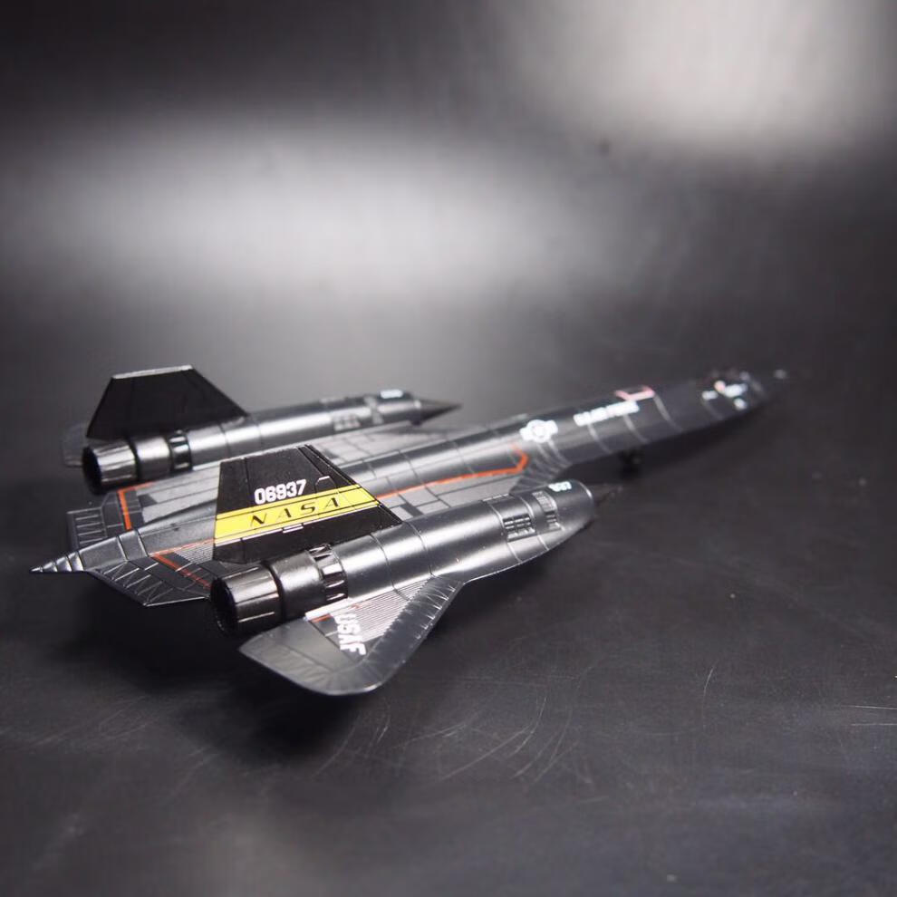 520礼物 sr71黑鸟 1 72 144sr71黑鸟高空侦察机模型合金仿真战斗机