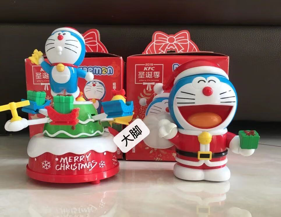 肯德基哆啦a梦叮当猫kfc蓝胖子万圣节玩具公仔礼物 3款万圣节【图片