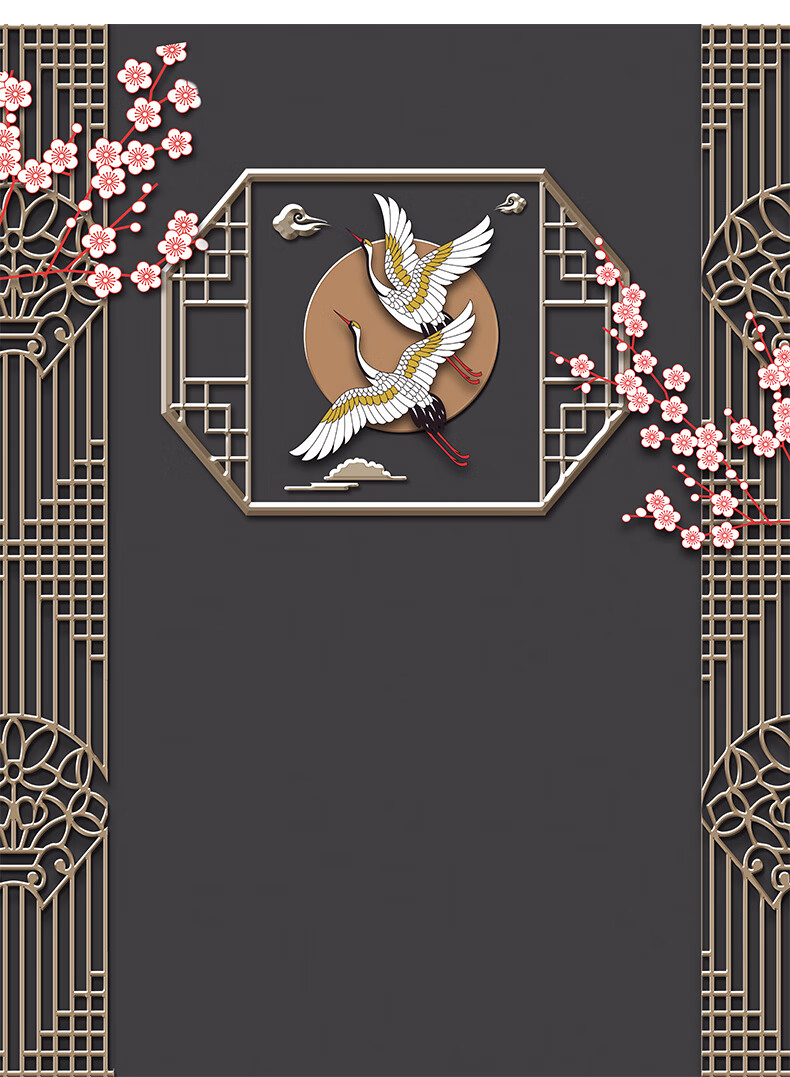 古风背景布古风中国风古代风格直播背景布室内主播直播背景装饰可移动