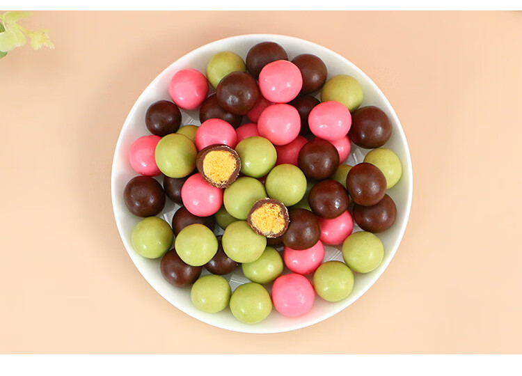 麦丽素168g桶装儿童怀旧零食喜糖果巧克力网红零食小吃 其他搭配请