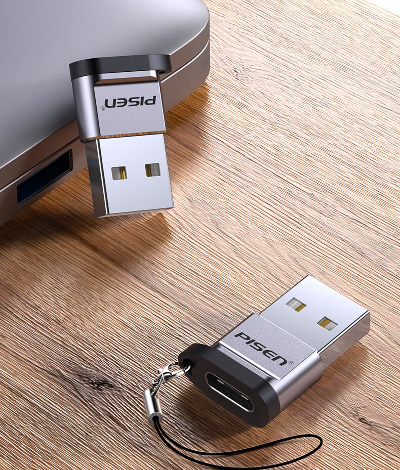 品胜usb转typec转接头口pd快充数据线转换器充电宝适用于iphone13苹果