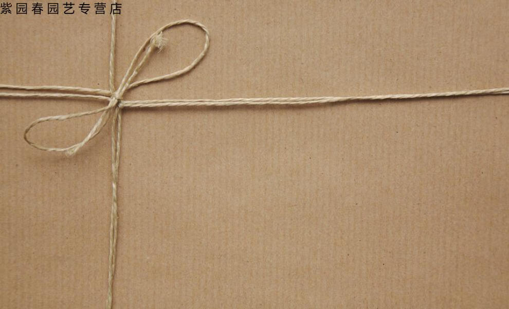 0毫米1.5毫米牛皮纸绳1000米吊牌玩具礼品包装 1.0牛皮色4000米大卷