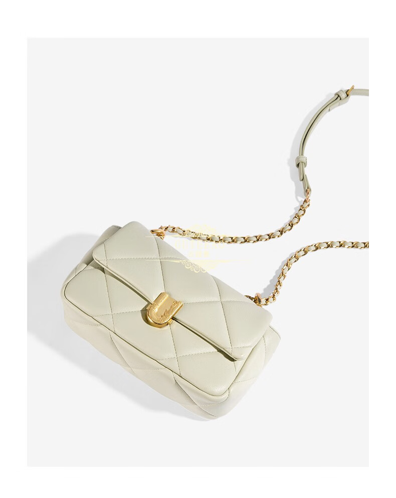 guteeao包包女包轻奢奢侈品单肩包女新款斜挎女包软皮菱格链条包女