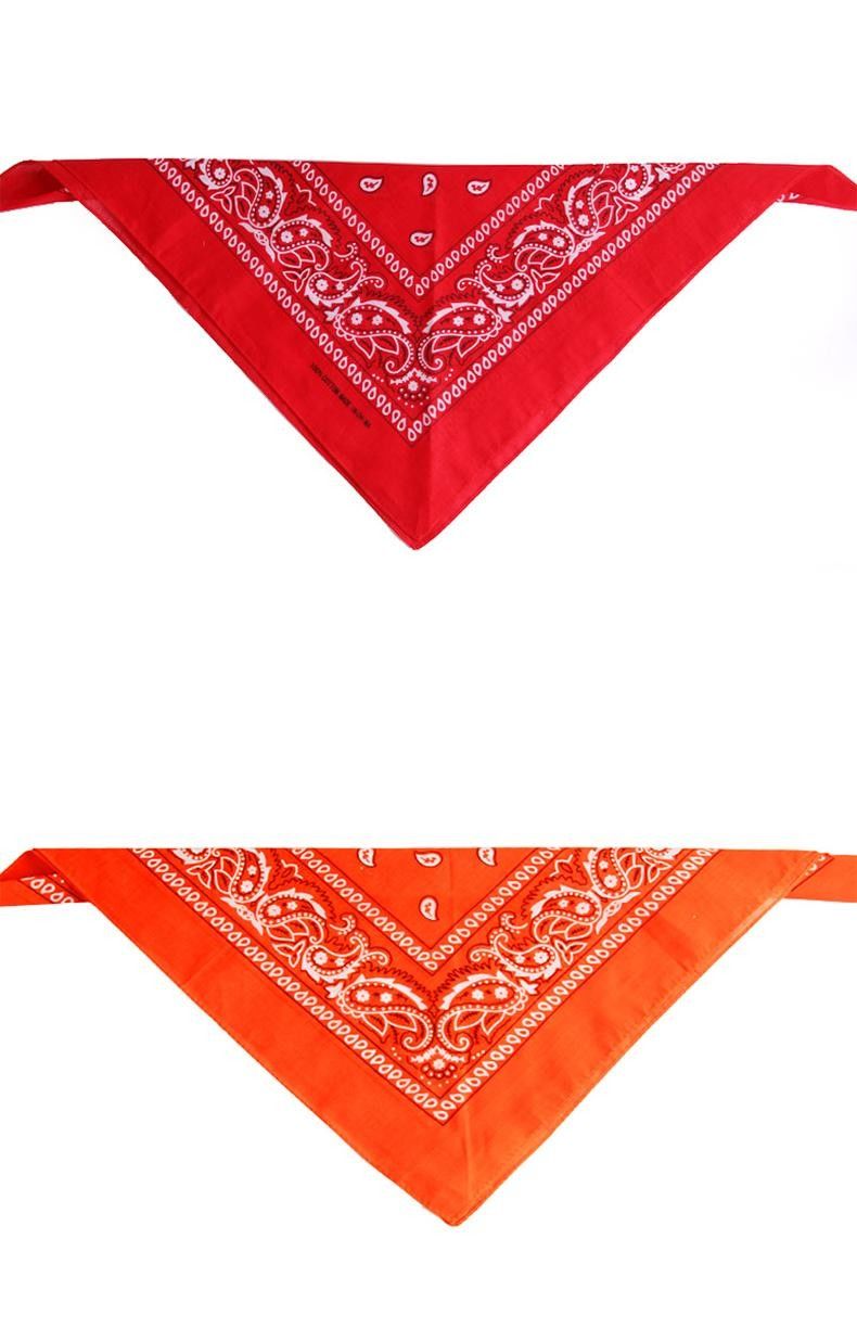 6015方巾嘻哈西部牛仔风格2021新款韩版方巾骑马马术男女方巾儿童