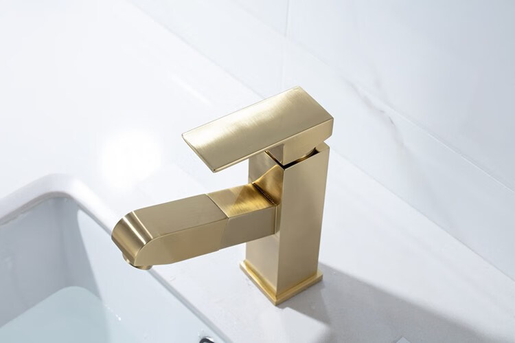 toto toto台盆多功能全铜抽拉式龙头金色洗头浴室单孔冷热水面盆水