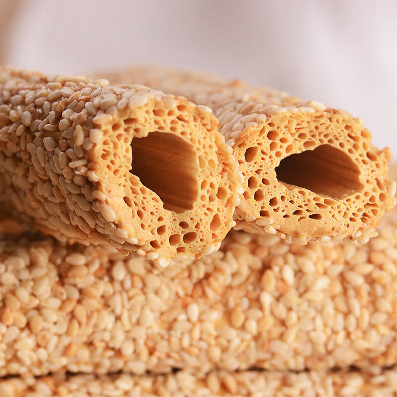 农家纯手工香酥麦芽糖麻糖棍空心酥糖芝麻杆灶糖棒棒糖果零食年货麻糖