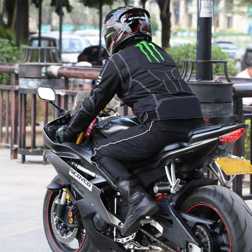 kawasaki川崎骑行服 男摩托车夏季防摔透气四季赛车服骑士机车装备