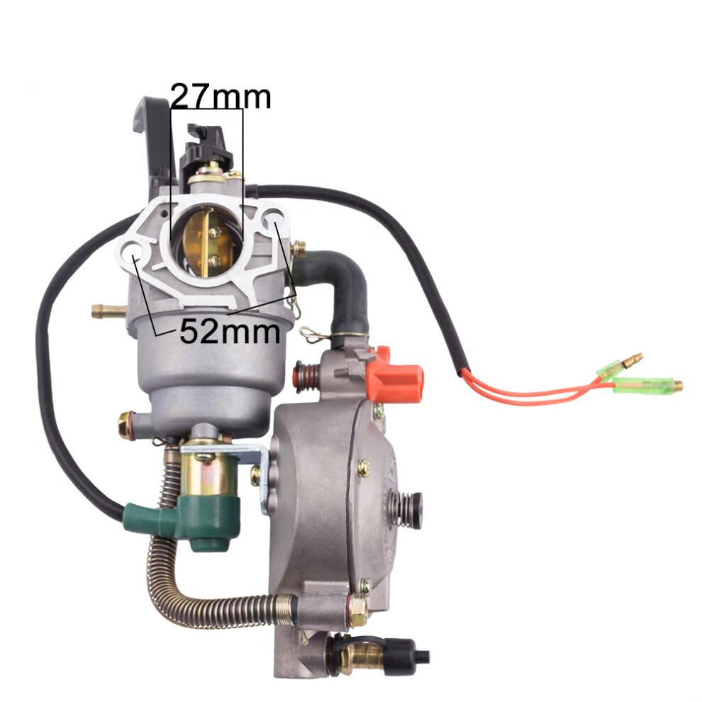lpg190汽油发电机改液化气的化油器5kw6.