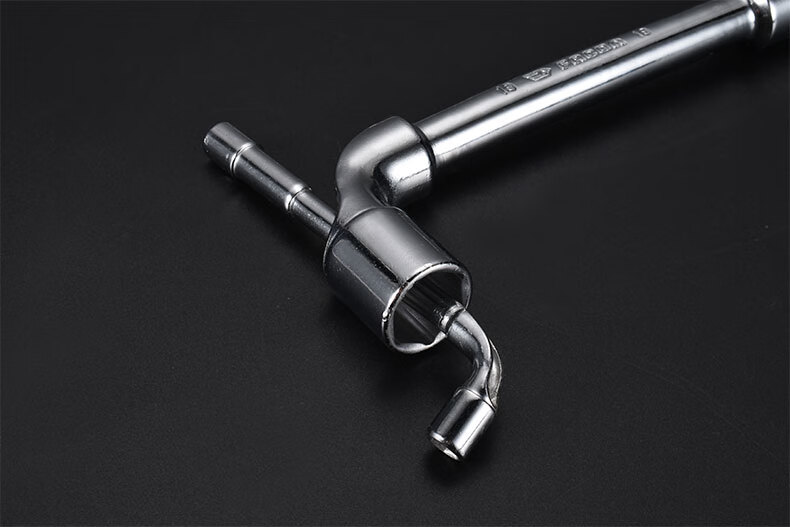 烟斗扳手l型套筒扳手工具弯头穿孔外六角7字型8厘l形黄油嘴头扳手