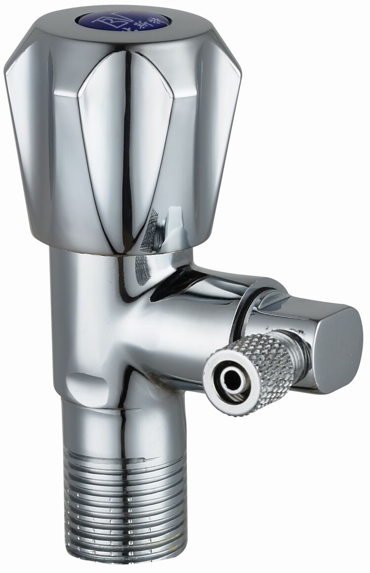 三角阀3分m净水器4分转2分软管水机进球饮水机全铜三通接头配件 净水