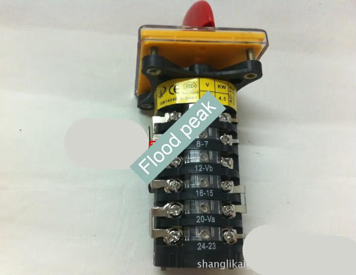 开关szw2564d2f6yk6节正反转快慢速铣床转换开关床转换开关